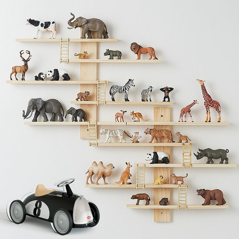 Pop Display Shelf - Kinderzimmer Tier Modell Display Rack Für