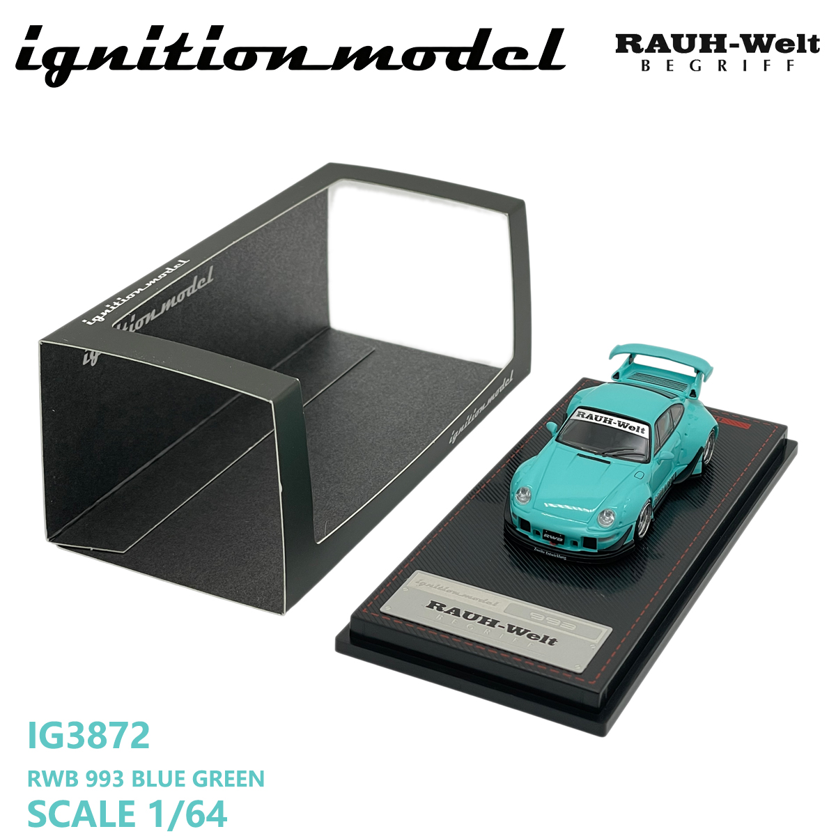 Die Cast Car 1 64 - Ignition Modell 1:64 Porsche 911 RWB