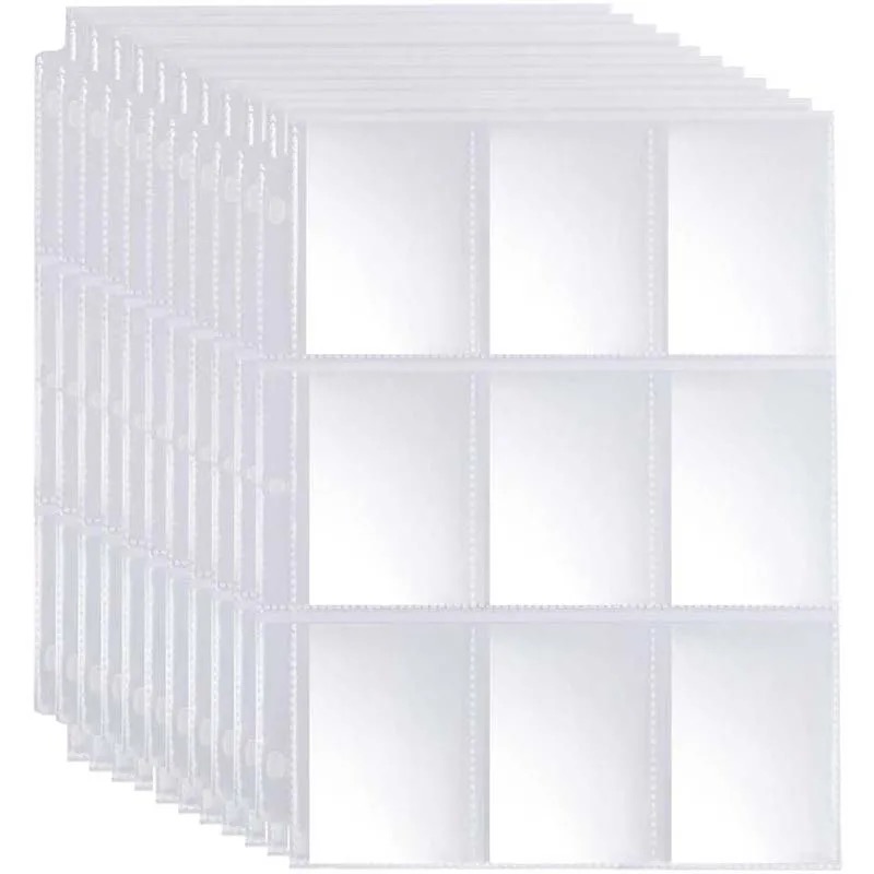 Card Penny Sleeve - 50 Stück 9 Pocket Trading Gaming