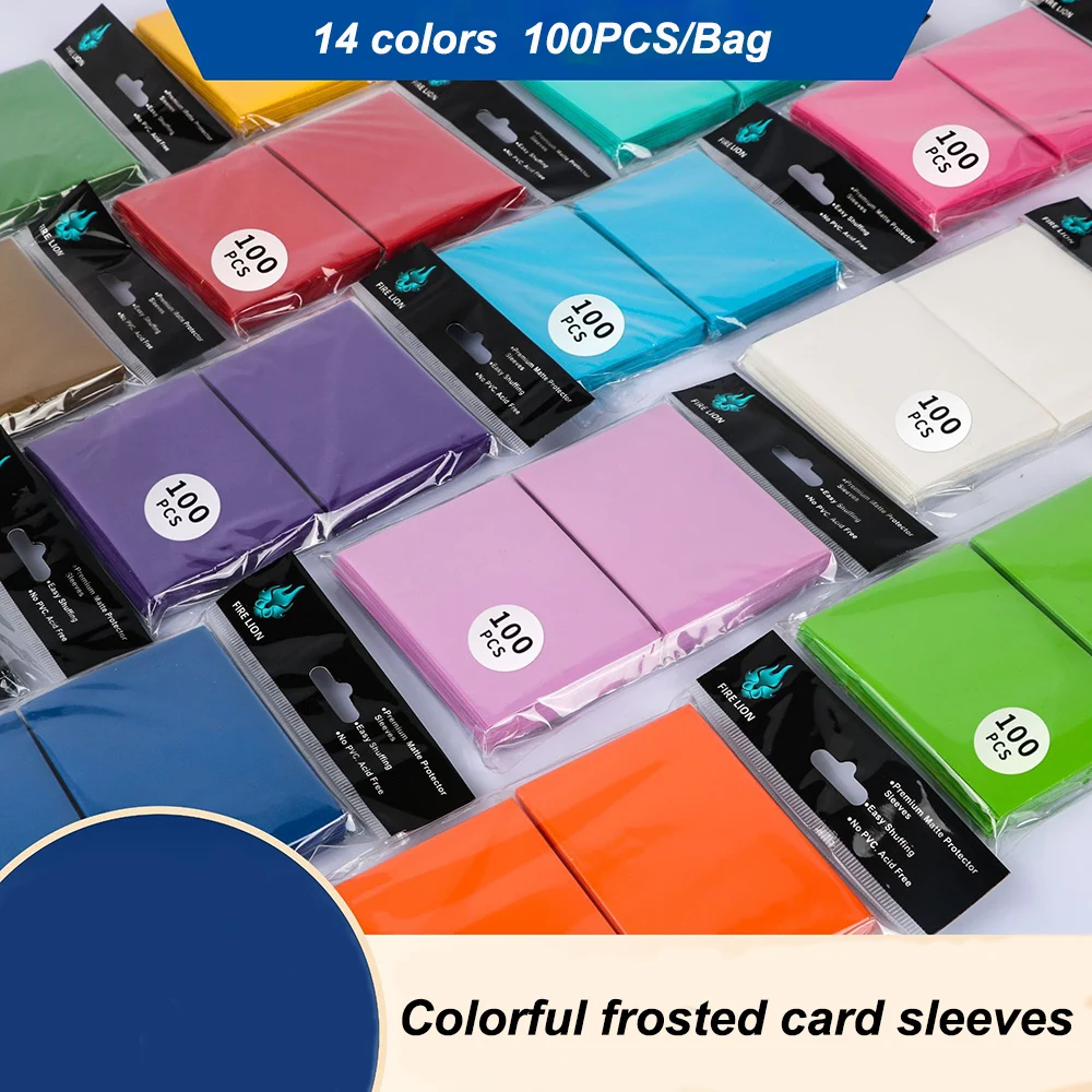 Card Penny Sleeve - 62x89mm 100 Teile/satz Solide Matte Trading