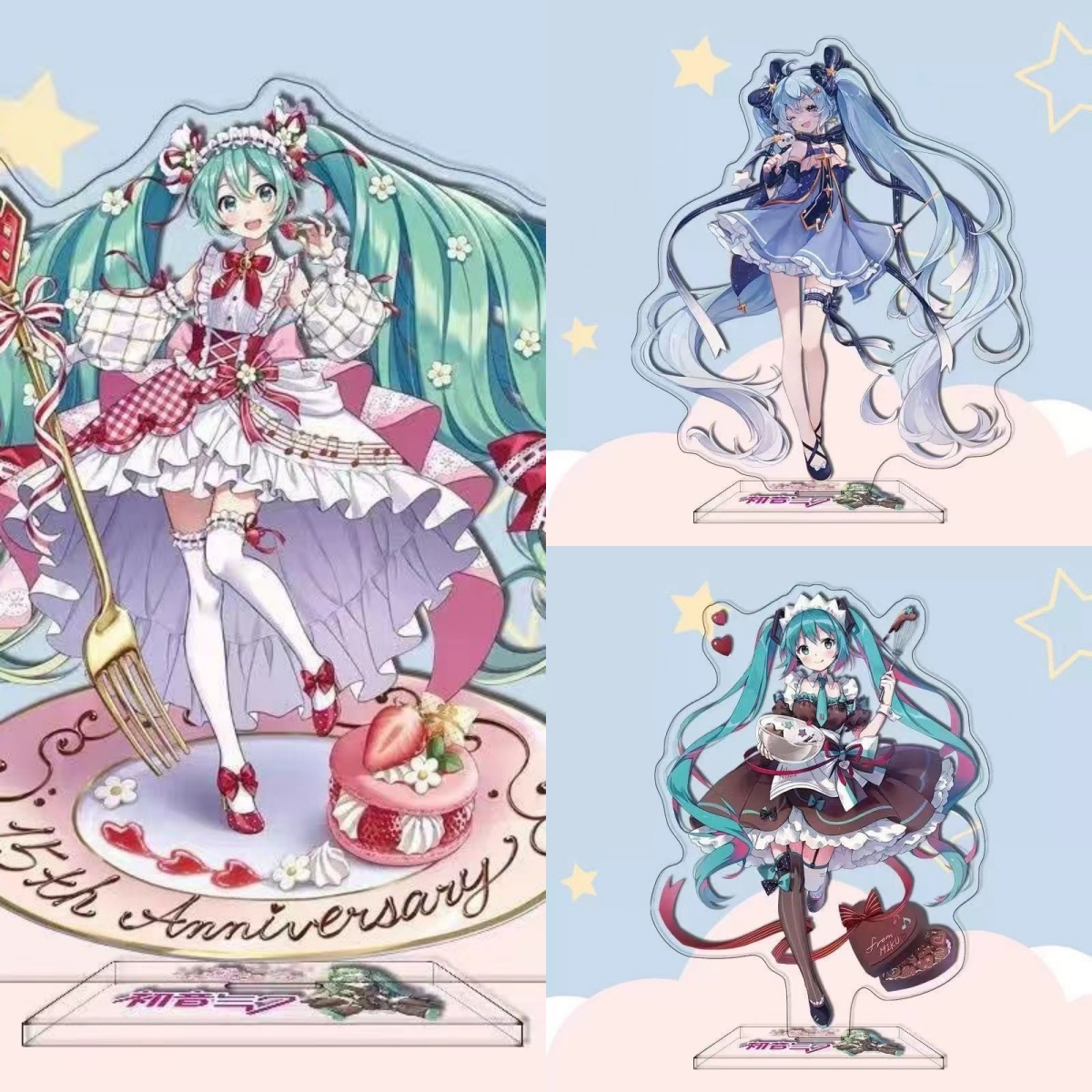 Figma Stand Set - Hatsune Miku Anime-Charakter Acryl-Standfigur Virtuelle Sängerin