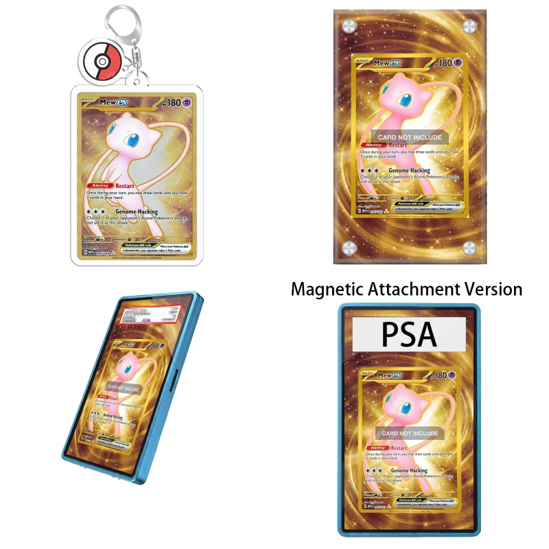 Display Case Acrylic - Kunstvoller Display-Ständer für Pokemon TCG 151