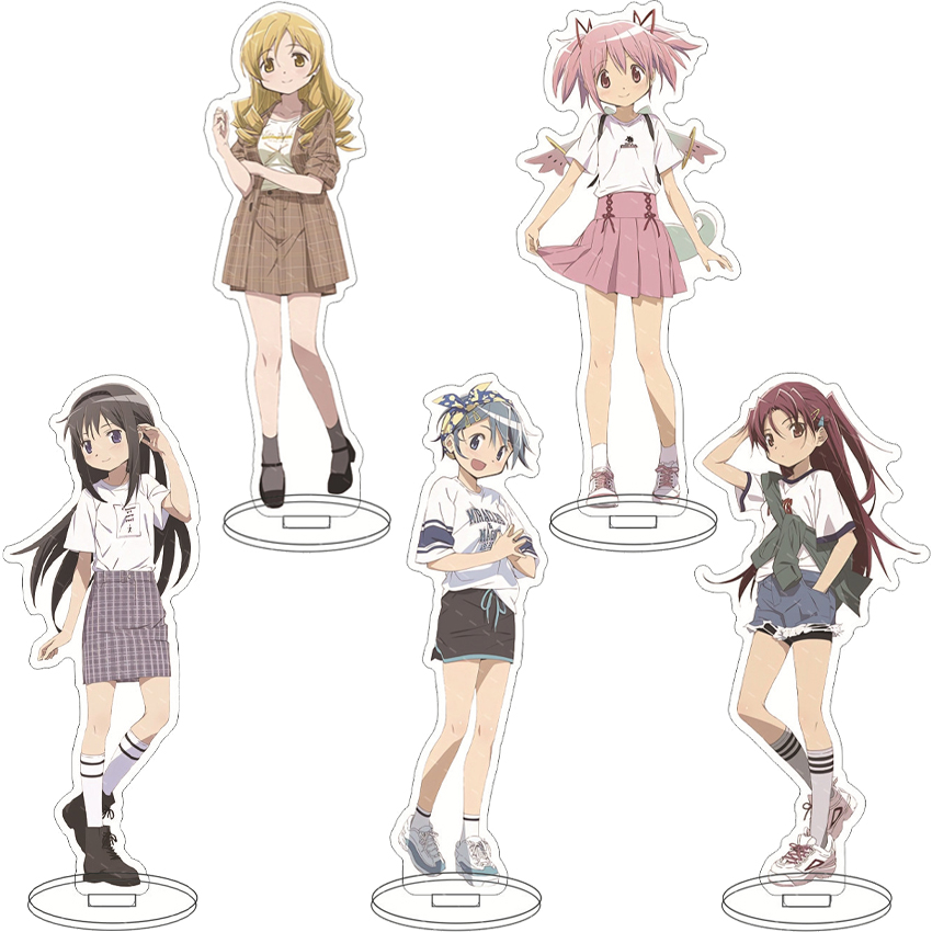 Figma Stand Set - 16CM Anime-Figur Puella Magi Madoka Magica
