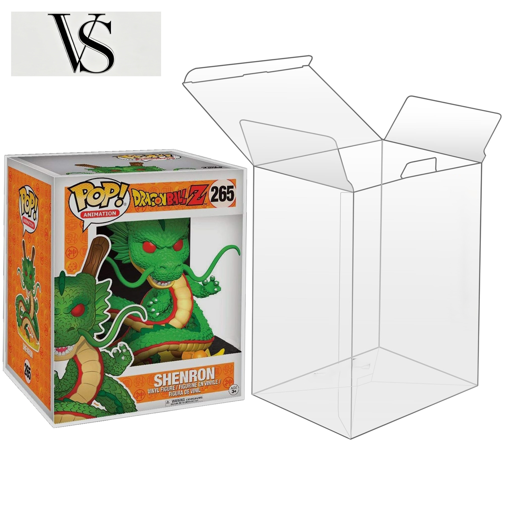 Funko Pop Protector - Kratzfester 6-Zoll-Schutzbehälter für Funko-Figuren, POP Dicke