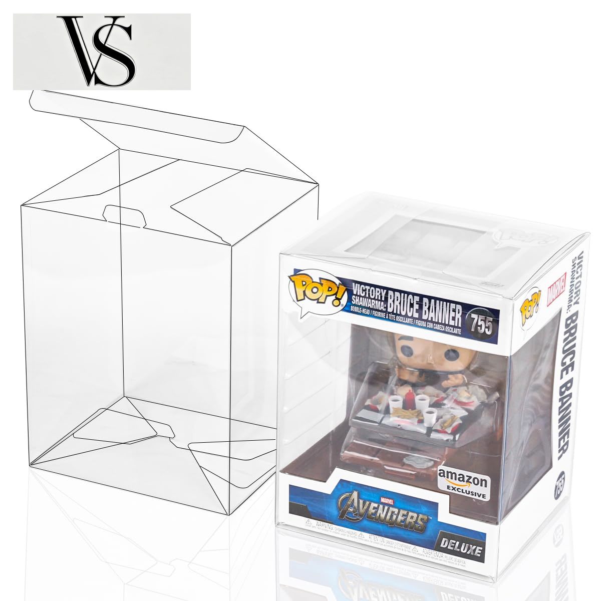 Funko Pop Protector - 0,50 MM Dicke Klare Kratzfeste PET-Box
