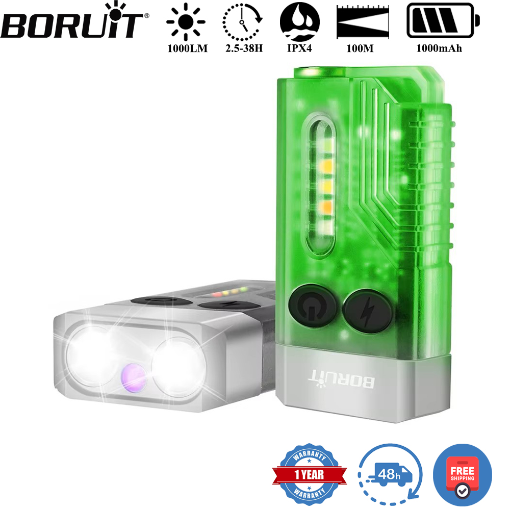 Fidget Cube Original - BORUiT V10 Schlüsselanhänger UV LED EDC