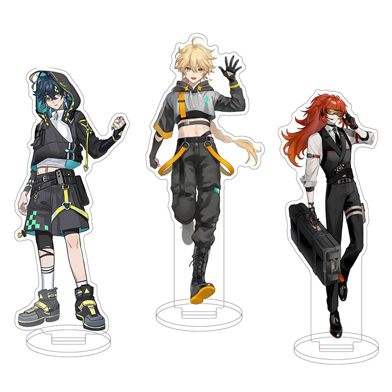Action Figure Stand - Heißes Spiel Yuanshen Spezialagent Acryl-Standfigur Diluc