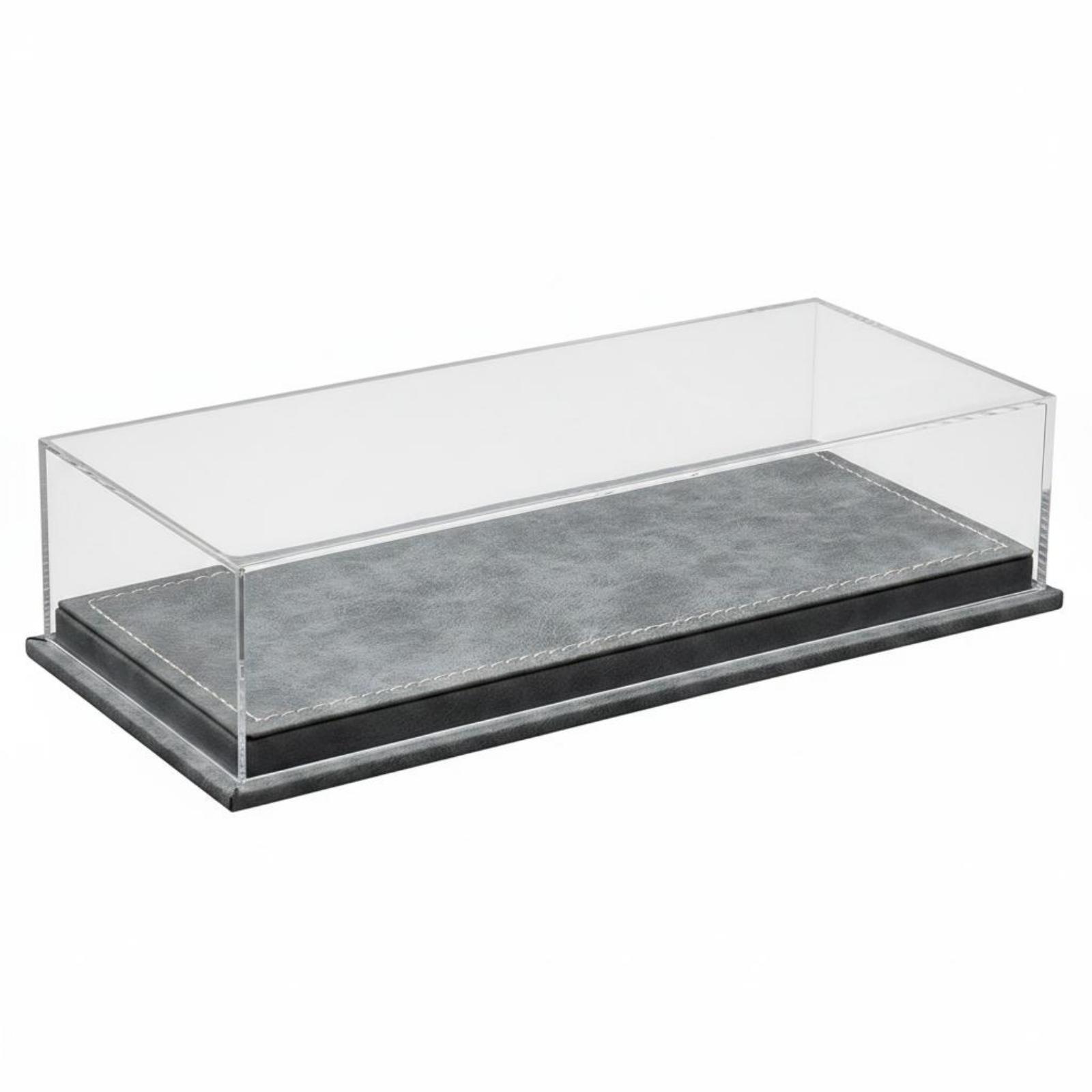 Display Case Acrylic - 1:64 Diecast Vitrine Staubdichte Acryl Modellauto-Ausstellungsbox