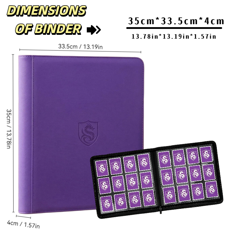 12-Fächer Premium-Kartenordner – Card Penny Sleeve Bewertung und Preis