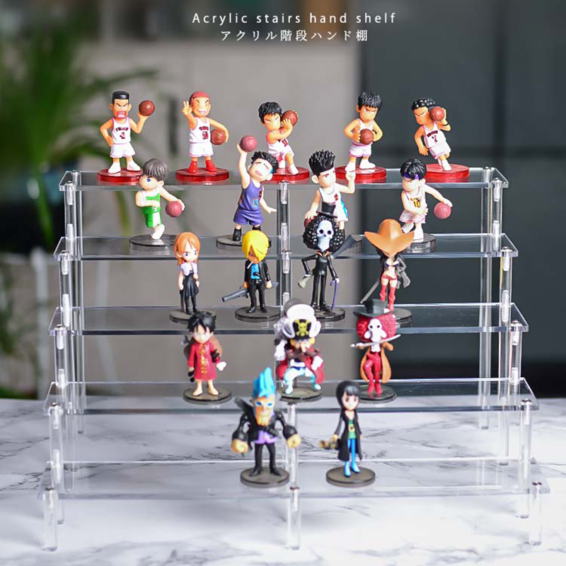 Klarer 1-6 Tier Acryl Displays – Pop Display Shelf Bewertung und Preis