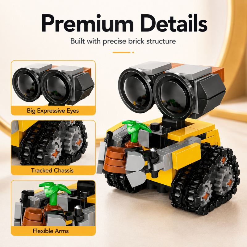 Mini-Roboter-Baustein-Set, Nie – Building Block Mini Bewertung und Preis