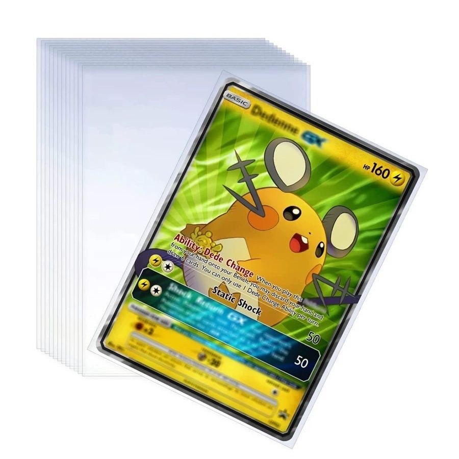 100Pcs Spiele Karte Ärmeln Tra – Card Penny Sleeve Bewertung und Preis