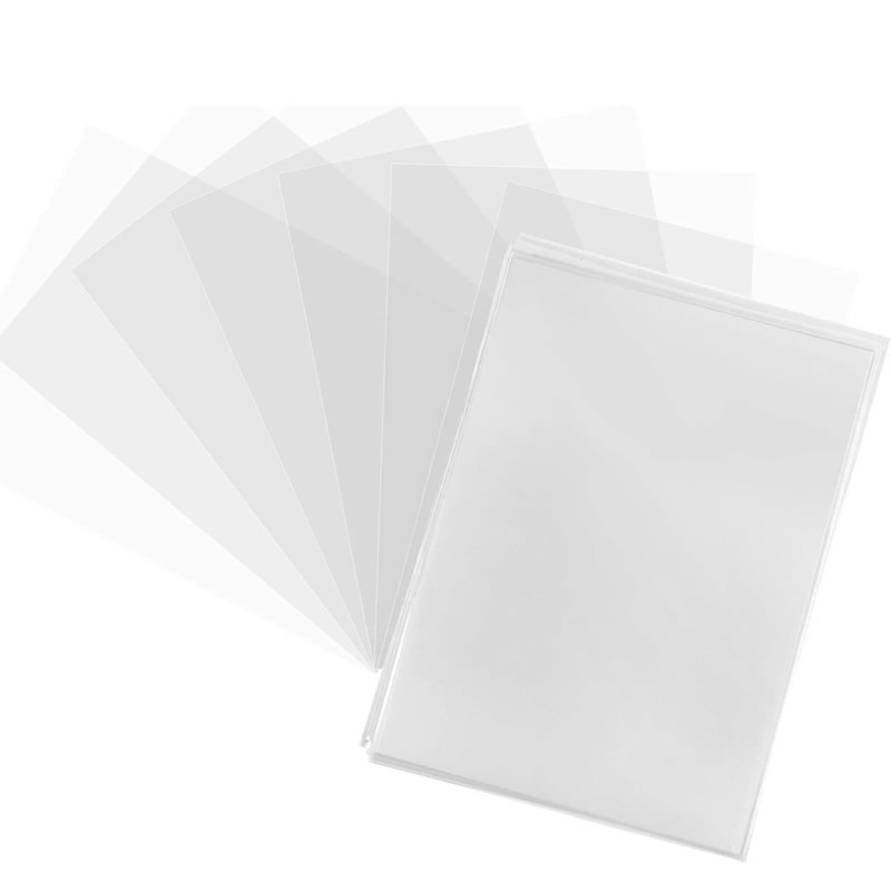 100Pcs Spiele Karte Ärmeln Tra – Card Penny Sleeve Bewertung und Preis