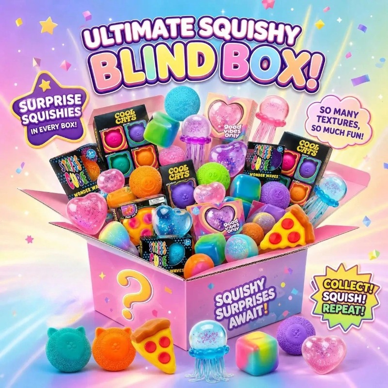 2026 neue, vielfältige Tintenf – Mystery Box Blind Bag Bewertung und Preis