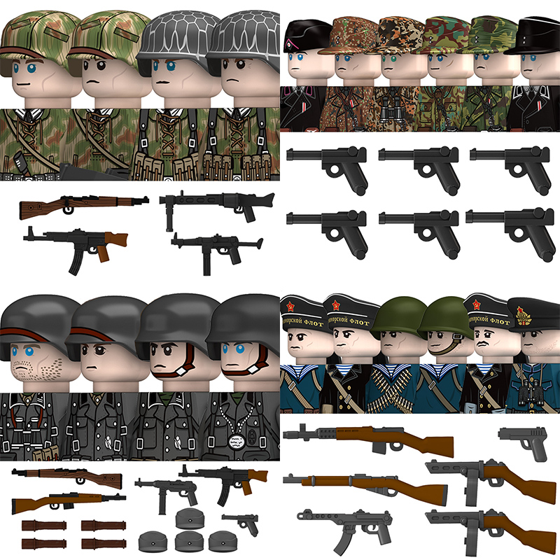 WW2 Militärische deutsche nord – Lego Minifigure Holder Bewertung und Preis