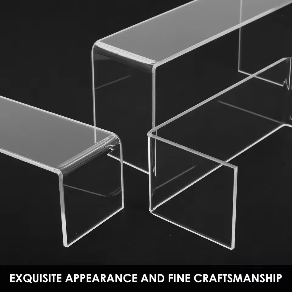 3/6/9/12 Stück Klarer Acryl-Au – Display Risers Set Bewertung und Preis