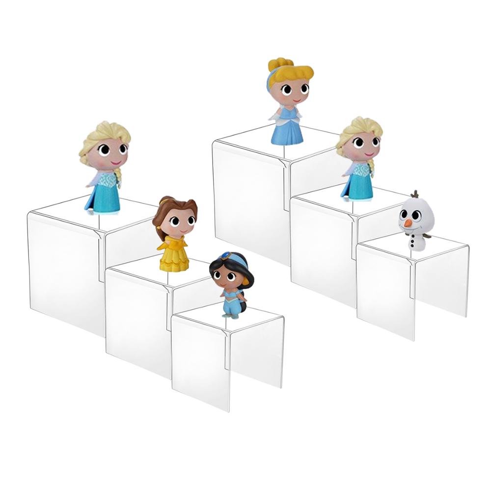 Transparente Acryl-Display-Stä – Display Risers Set Bewertung und Preis