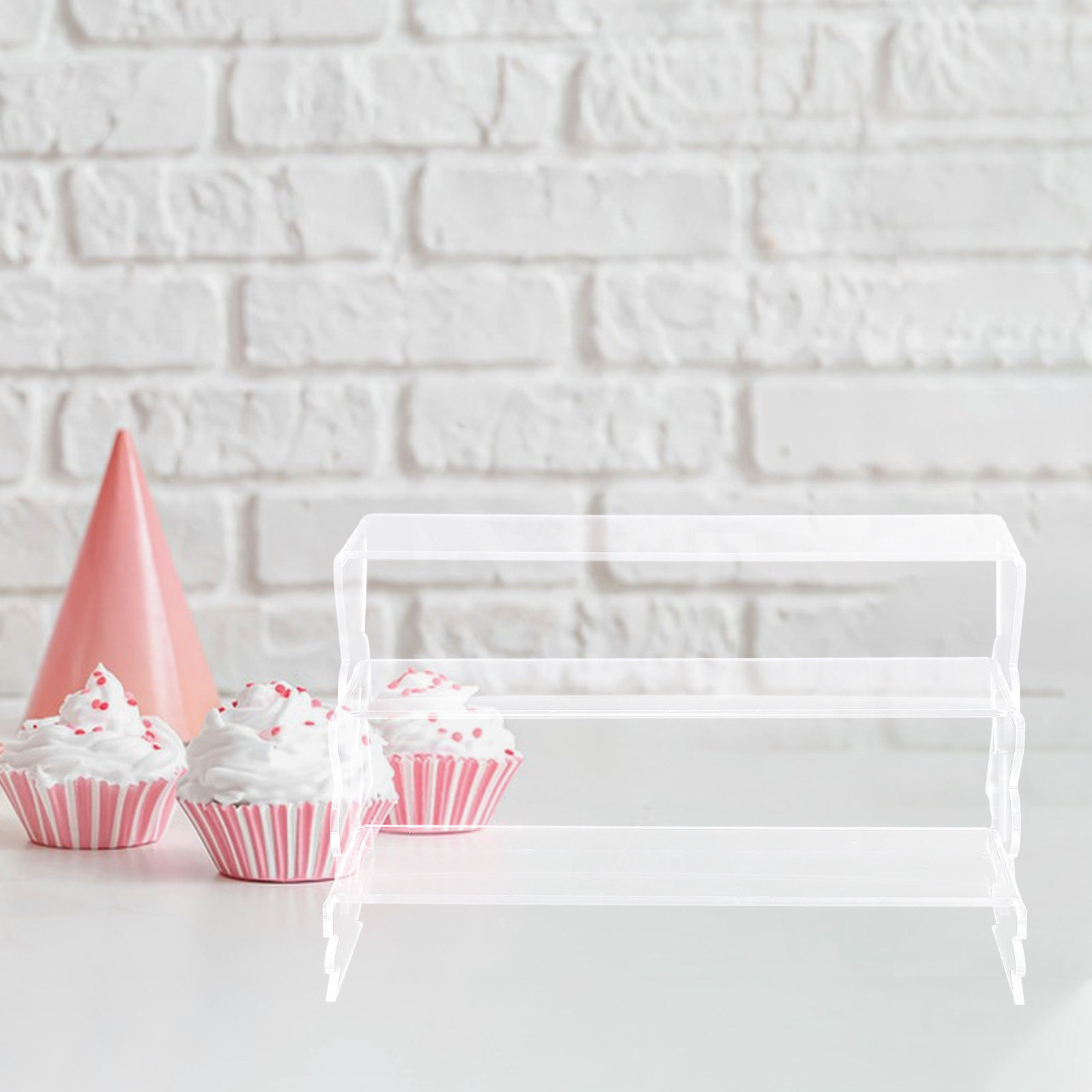 3-teiliges Acryl-Display-Ständ – Display Risers Set Bewertung und Preis