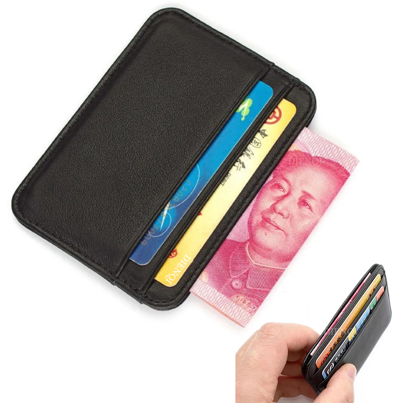 Visitenkartenetui aus echtem L – Card Top Loader Bewertung und Preis