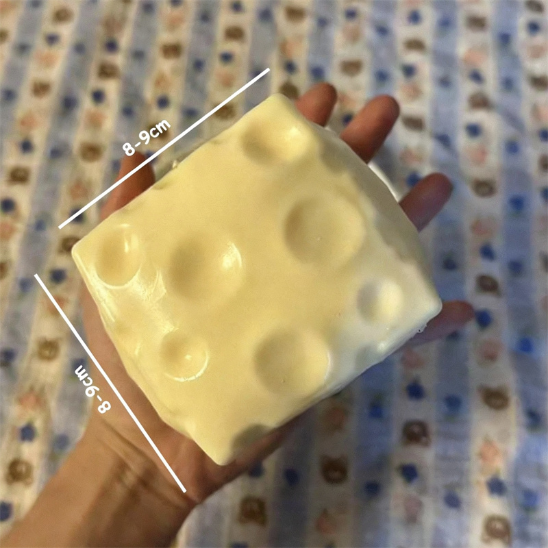 ◑ Jumbo Käse-Würfel Stressball – Fidget Cube Original Bewertung und Preis