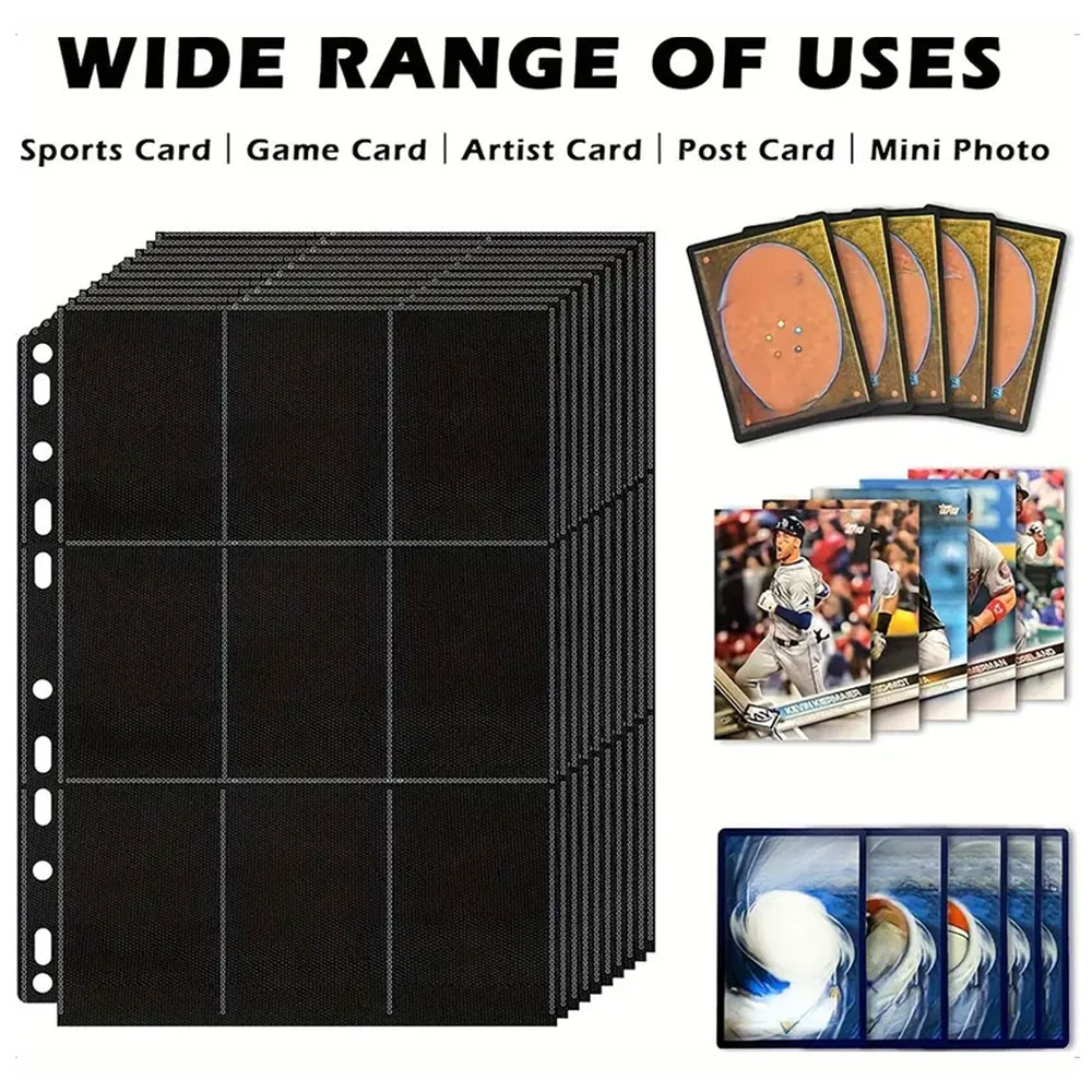 10er-Pack schwarze A4-Sammelka – Trading Card Binder Bewertung und Preis