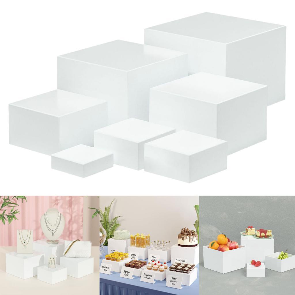 7-teilige Acryl-Würfel-Display – Display Risers Set Bewertung und Preis