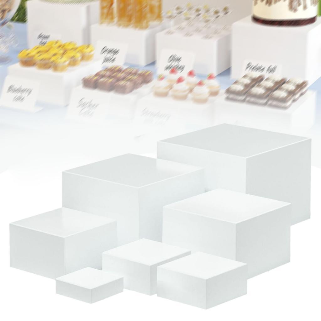7-teilige Acryl-Würfel-Display – Display Risers Set Bewertung und Preis
