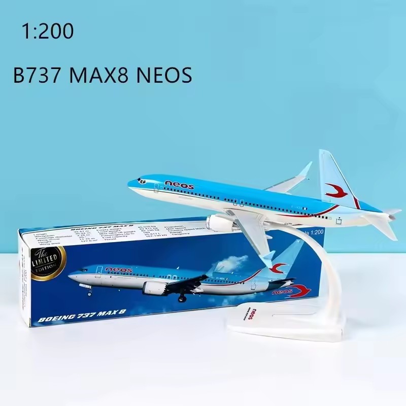 Maßstab 1:200 B737 MAX8 Neos A – Model Airplane Plastic Bewertung und Preis