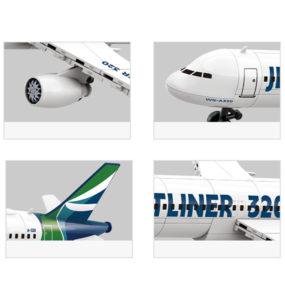 Modellflugzeug A320 Fluglinien – Model Airplane Plastic Bewertung und Preis