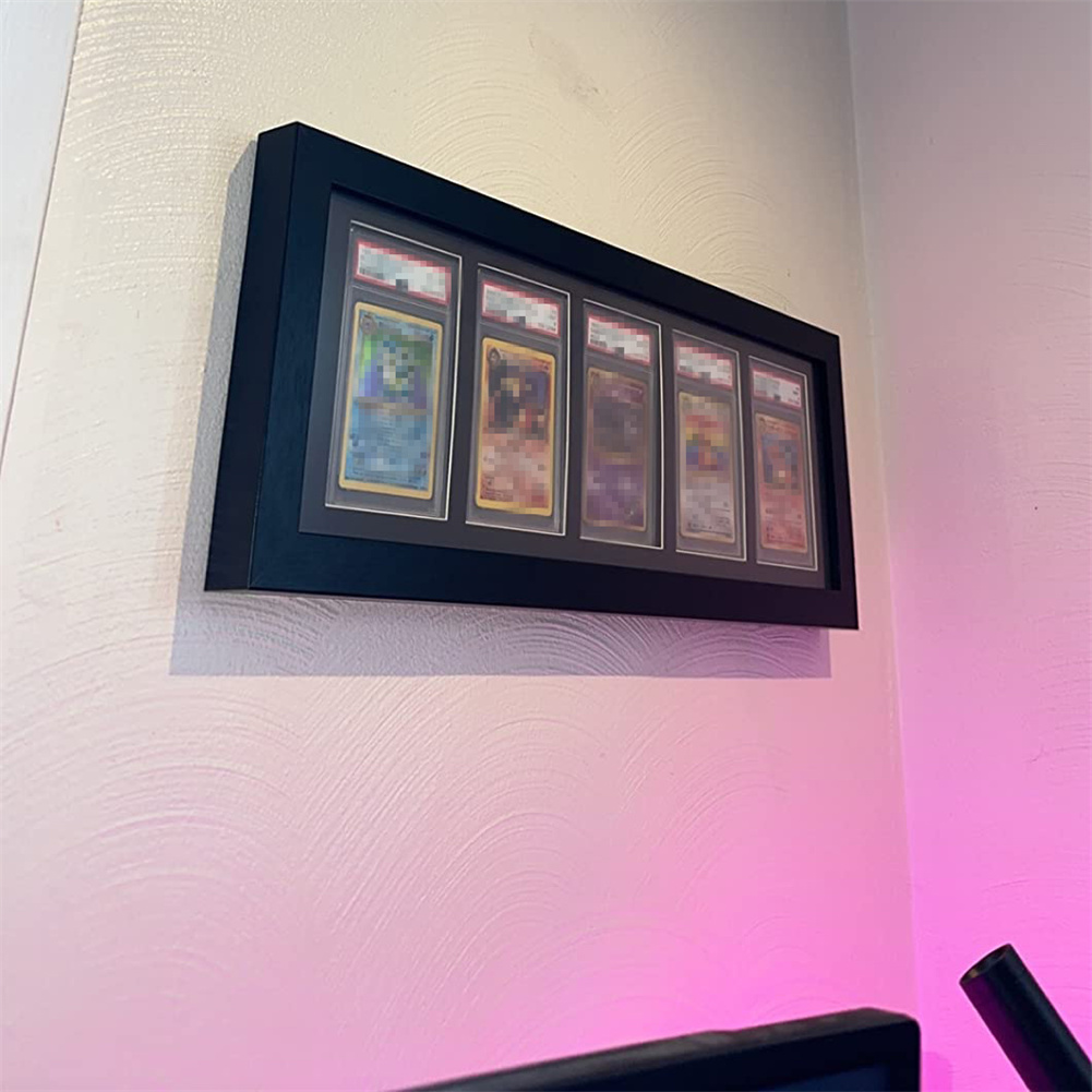 3–9 Gitter aus Holz mit abgest – Graded Card Display Bewertung und Preis