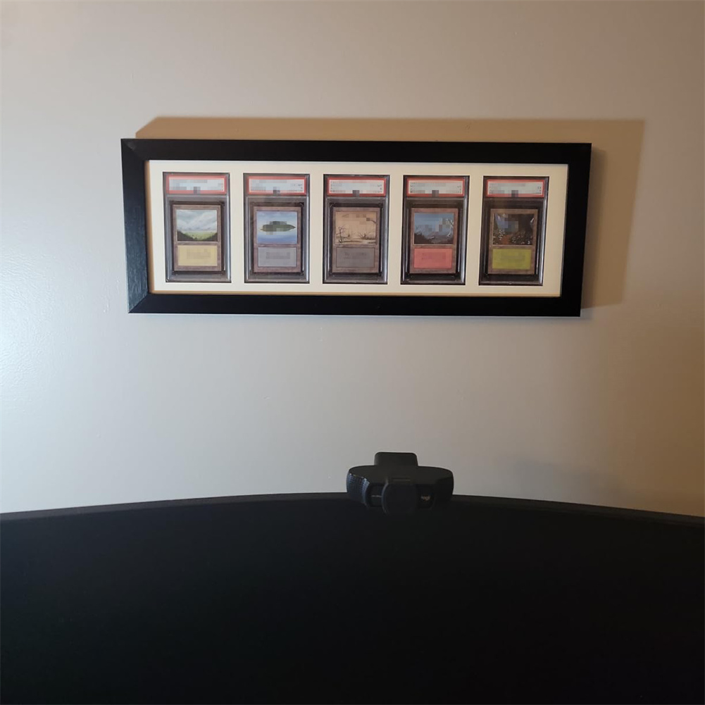 3–9 Gitter aus Holz mit abgest – Graded Card Display Bewertung und Preis