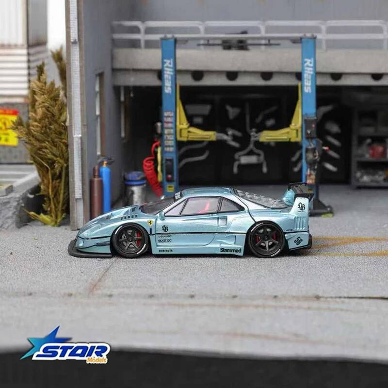 STAR 1:64 LBWK F40 Ice Blue Ma – Die Cast Car 1 64 Bewertung und Preis
