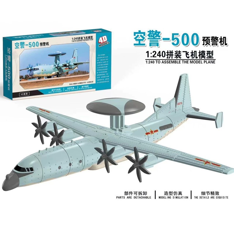 4D zusammengebautes Flugzeugmo – Model Airplane Plastic Bewertung und Preis