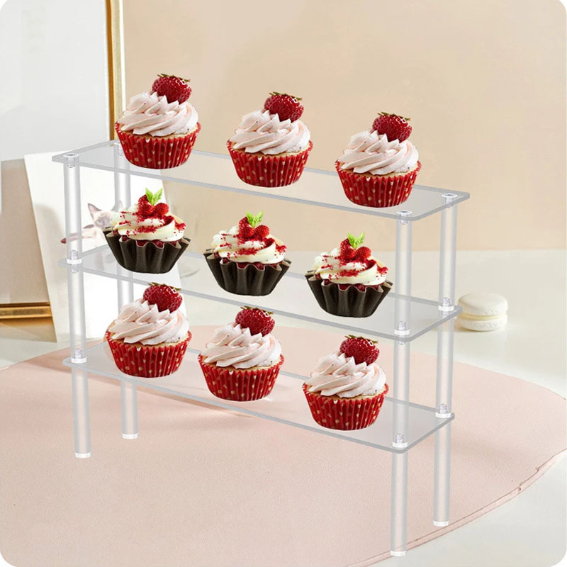 Klarer Acryl-Display-Riser-Stä – Pop Display Shelf Bewertung und Preis