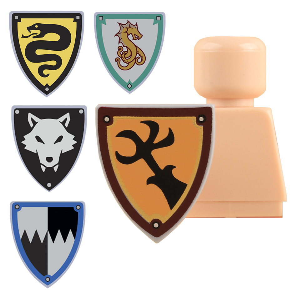 MOC Mittelalterliche Ritter Sc – Lego Minifigure Holder Bewertung und Preis